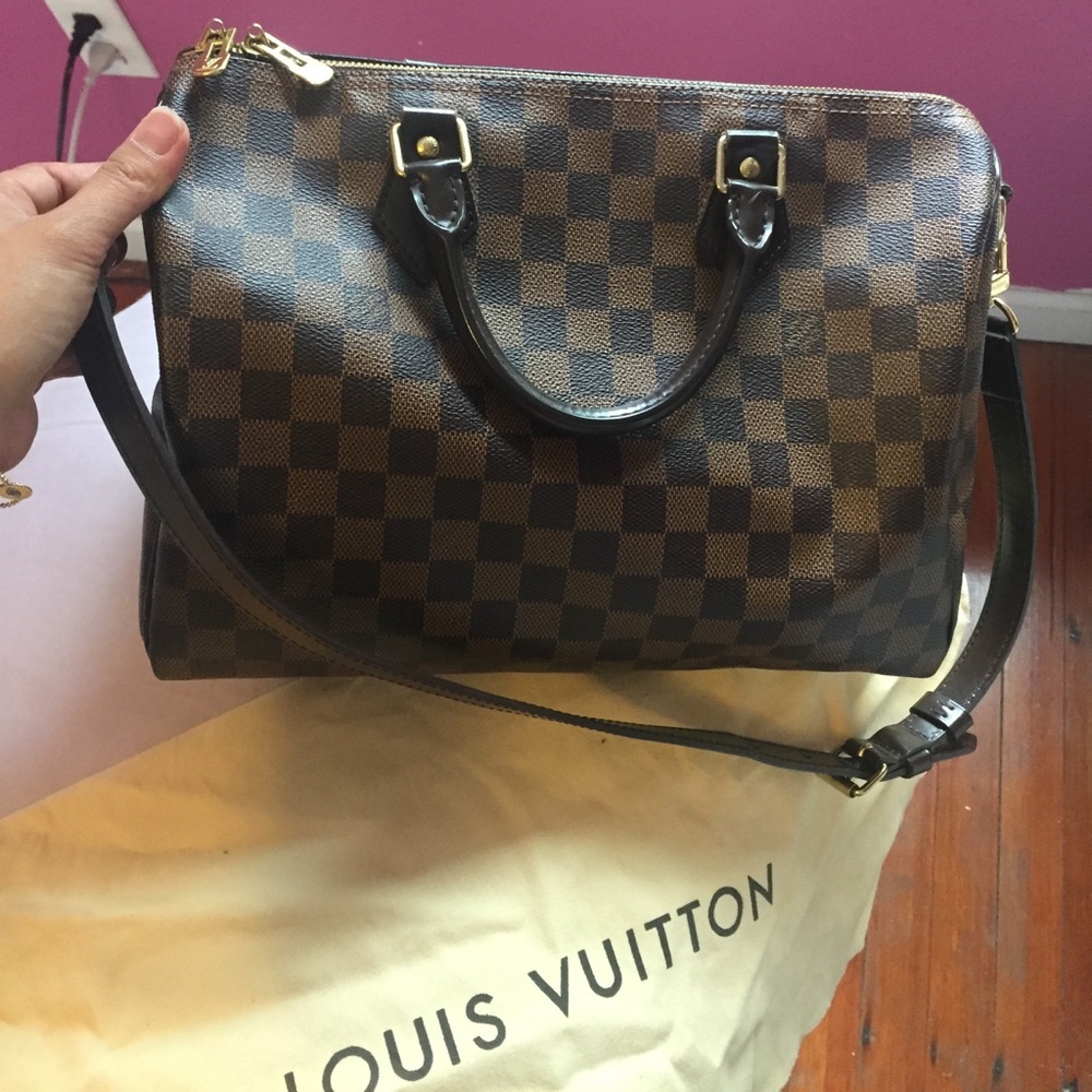 Authentic Louis Vuitton Speedy Bandouliere 30